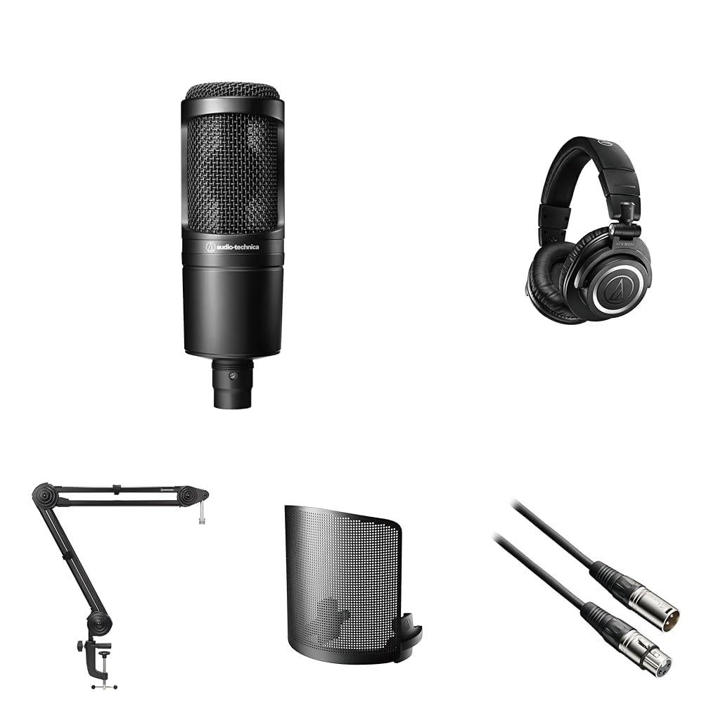 【美品セット】audio-technica AT2020/AT-UMX3 Amazon | オーディオテクニカ AT2020 / AT-UMX3 PC/スマホ 配信 DTM