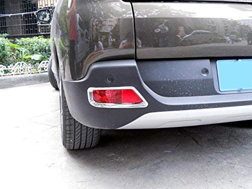 Couvercles Décoratifs Pour Feux Arrière Et Anti-Brouillard Peugeot 3008 (2009-2015) - Lot De 2 Pièces, En ABS, Adhésif 3M - 2
