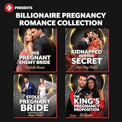 Harlequin Presents Billionaire Pregnancy Romance Collection Audiolibro Por Michelle Smart, Lela May Wight, Annie West, LaQuette arte de portada