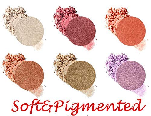 FABify 35-Color Eyeshadow Palette | Sweatproof Matte & Shimmer Eye Shades | Earthy & Terracotta Tones | Highly Pigmented, Blendable Pressed Powder for Daily & Professional Makeup (260g) 1