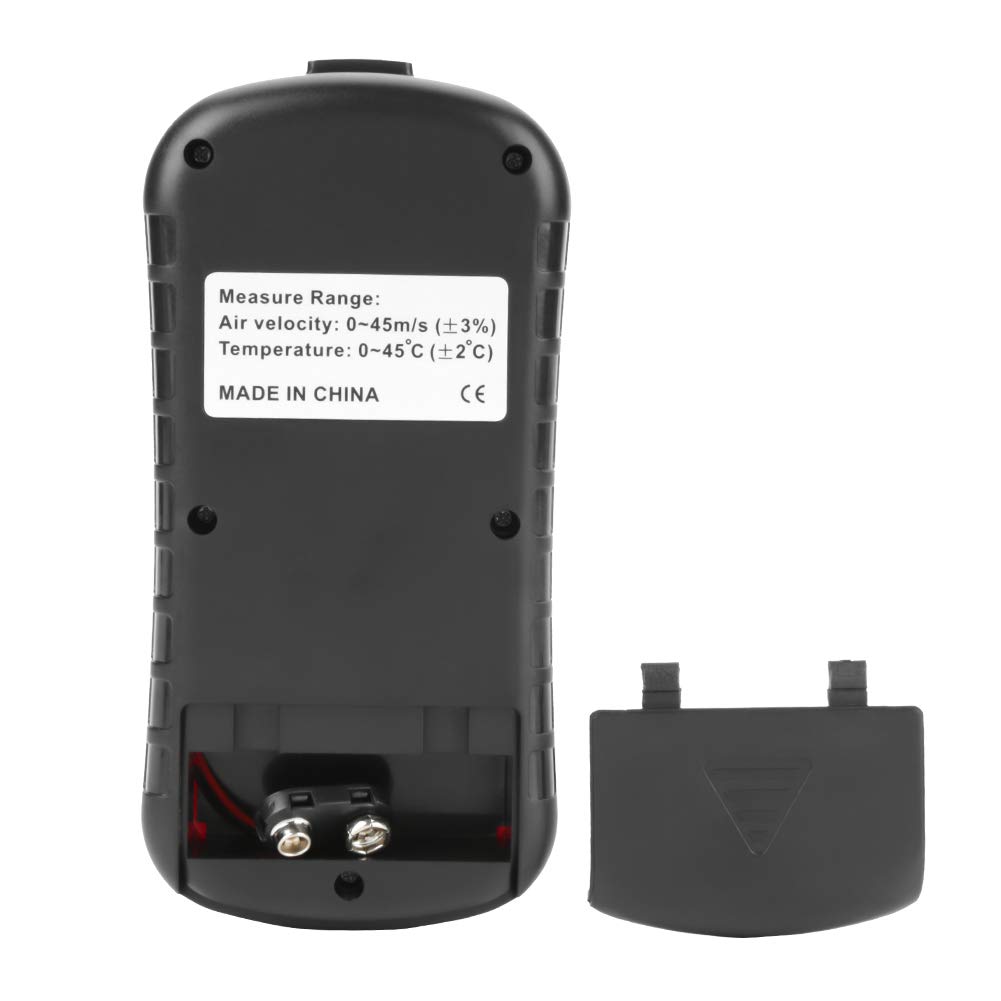 Handheld-LCD-Digital-Anemometer GM8901 Windgeschwindigkeitstester Messen Luftgeschwindigkeit Windmesser Temperaturmessung Für Heizungs- Und Lüftungssysteme