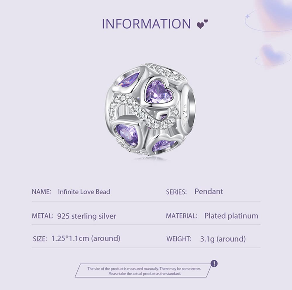 Birthstone Charms do bransoletki z wisiorkami 925 srebro koralik ażurowe zawieszki z okazji urodzin zawieszki do bransoletki i naszyjnika
