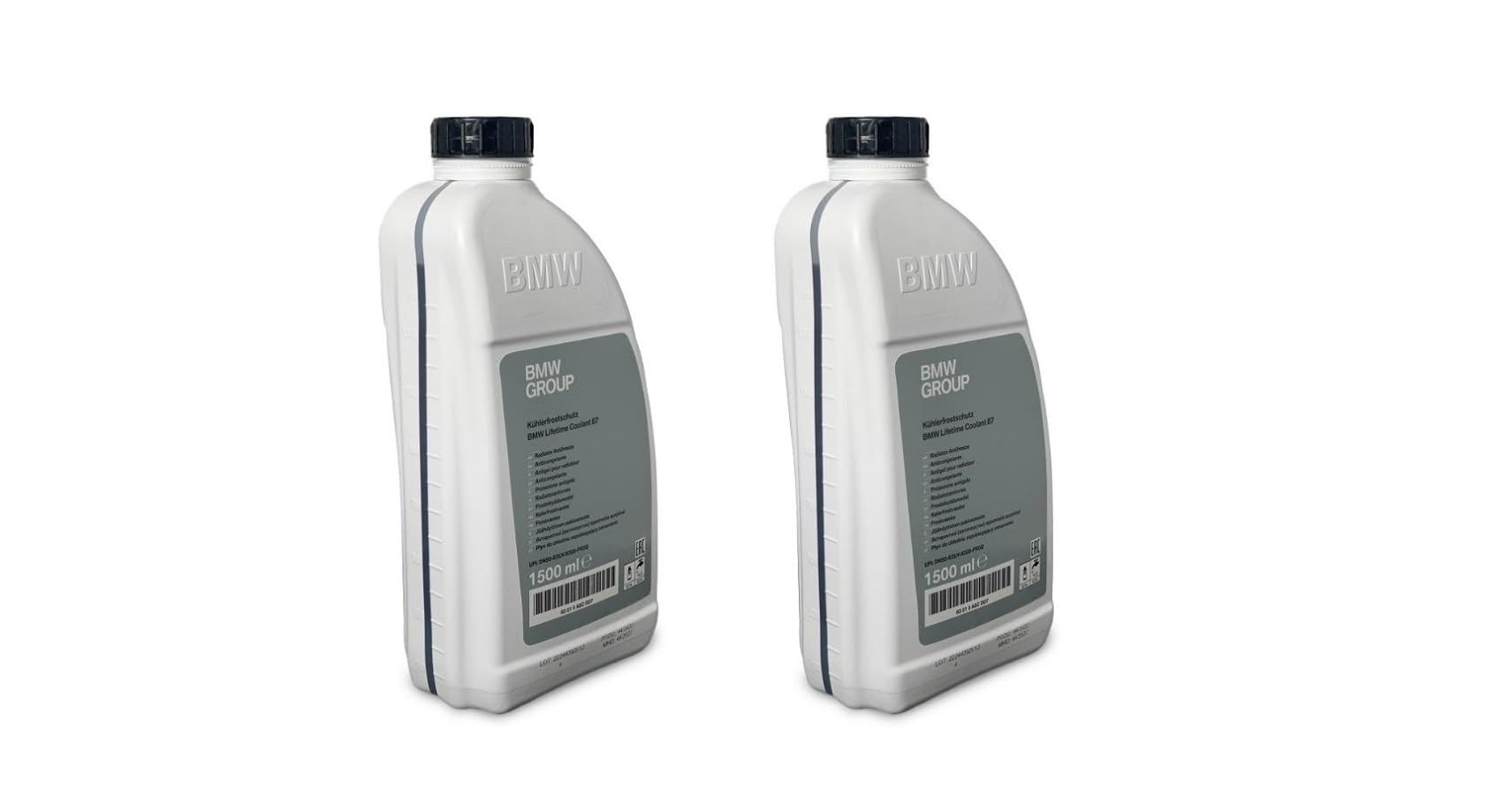 Original BMW enfriador Protección contra Heladas Azul/Verde – 2 x 1,5 litro.