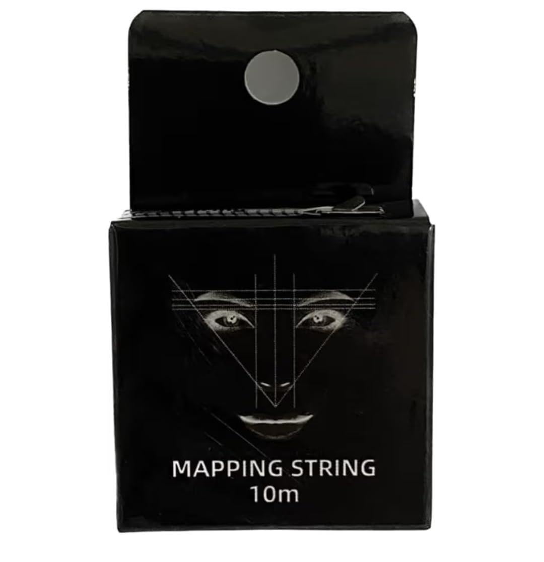 Mapping String, 10m, Black, Geometric Face Design, Measurement Tool-image-9