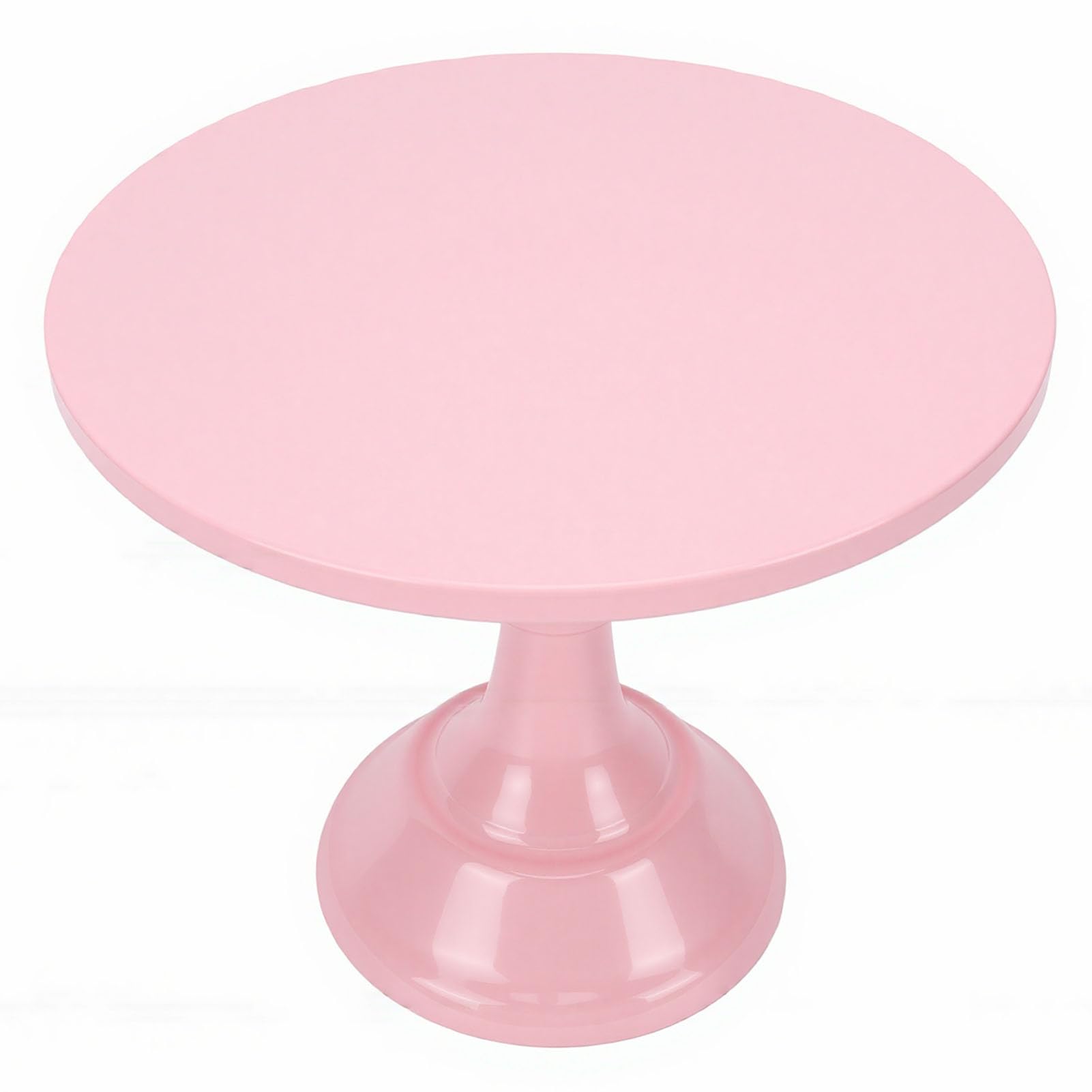 Ejoyous Alzata per Torta in Metallo Rosa Alzata per Cupcake in Ferro con Espositore da Dessert Rialzato con Superficie Lucida per gli Ospiti di Compleanno, Matrimonio, Baby Shower, Tea Party (Medio