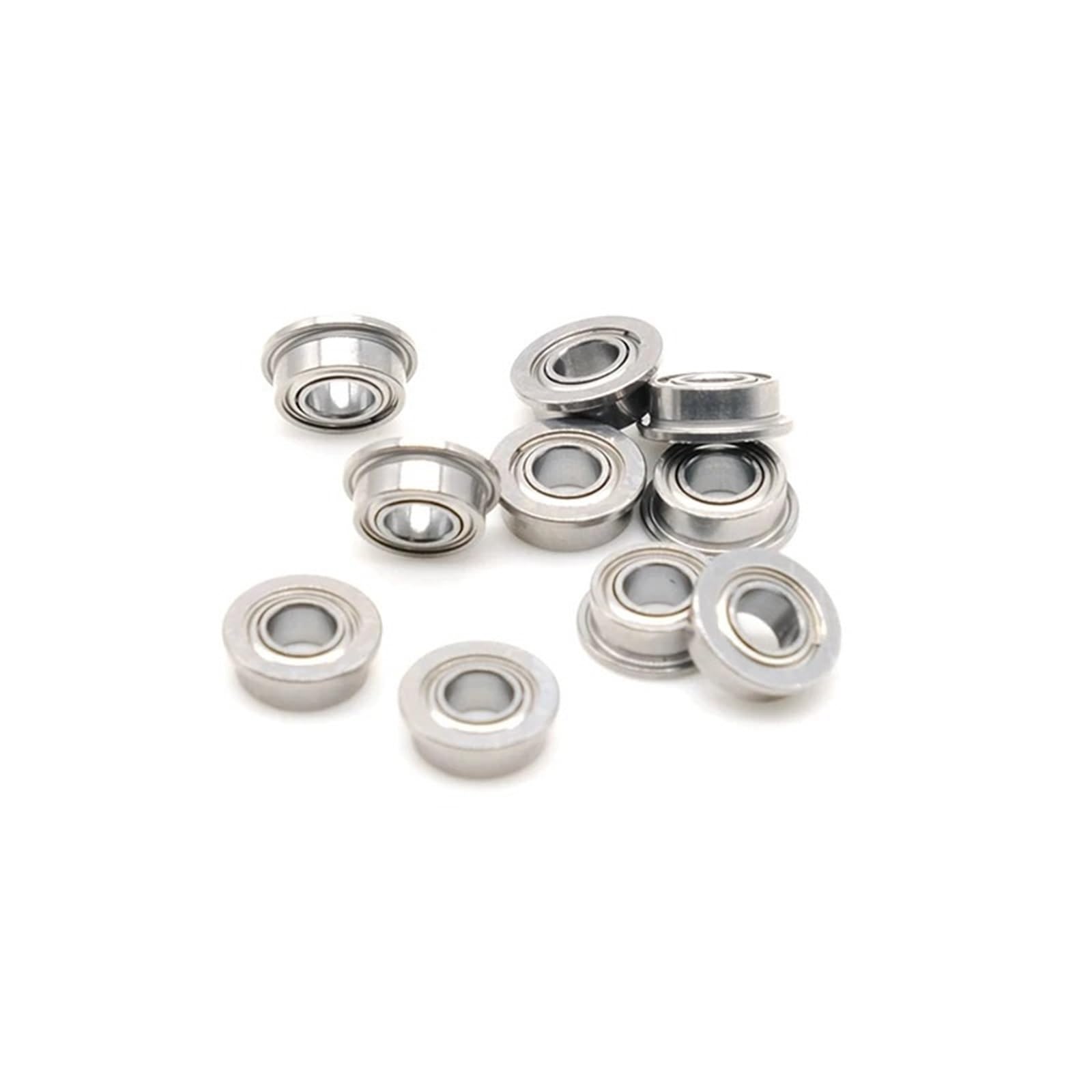 3X6X2,5mm MF63ZZ Flanschlager 10St