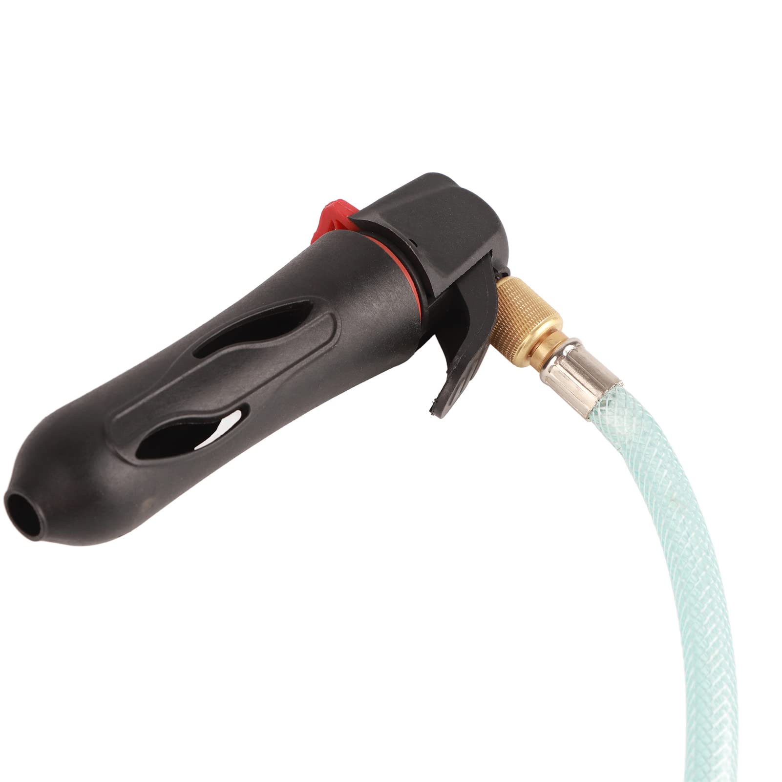 Asixxsix Pistola de Drenaje Roscada, Cartucho de CO2 Roscado Gallo Drain Gun Blaster Cleaner con Manguera de Drenaje, para Líneas de Condensado de Aire Acondicionado Doméstico