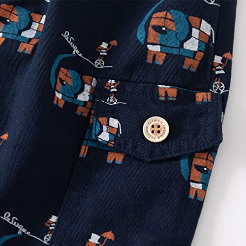 generic New Baby Boy Clothes Pull On Cartoon Prints Pockets Sports Jogger Workout Cargo Pants Shorts2