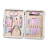 FRCOLOR 1 Juego De 15 Herramientas Para Uñas Kit De Manicura Para Hombre Herramientas De Cuidado De Uñas Para Enfermería Kit De Uñas Para Hombre Kit De Uñas Para Niñas Cortaúñas