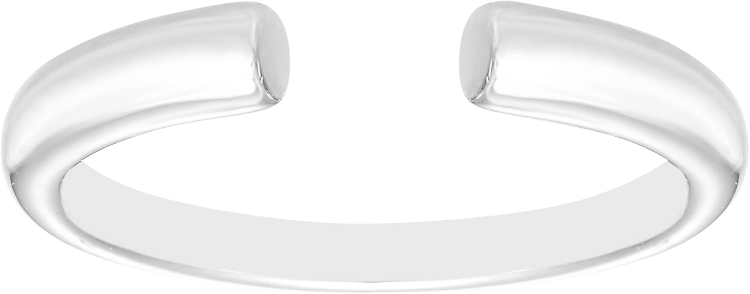 Boston Bay Diamonds Bold Metal Statement Band Rings in .925 Sterling Silver - Choice of Style & Metal