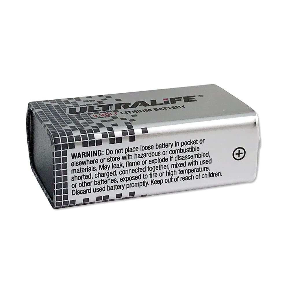U9VL-JP für Drager Atemschutzmaske Estim FES Batterie 9V Lithium Batterie Ultralife 10 Stück