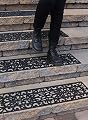 Rubber Stair Treads Non-Slip Outdoor 42”x10” (5-Pack) – Anti-Slip Step Mat