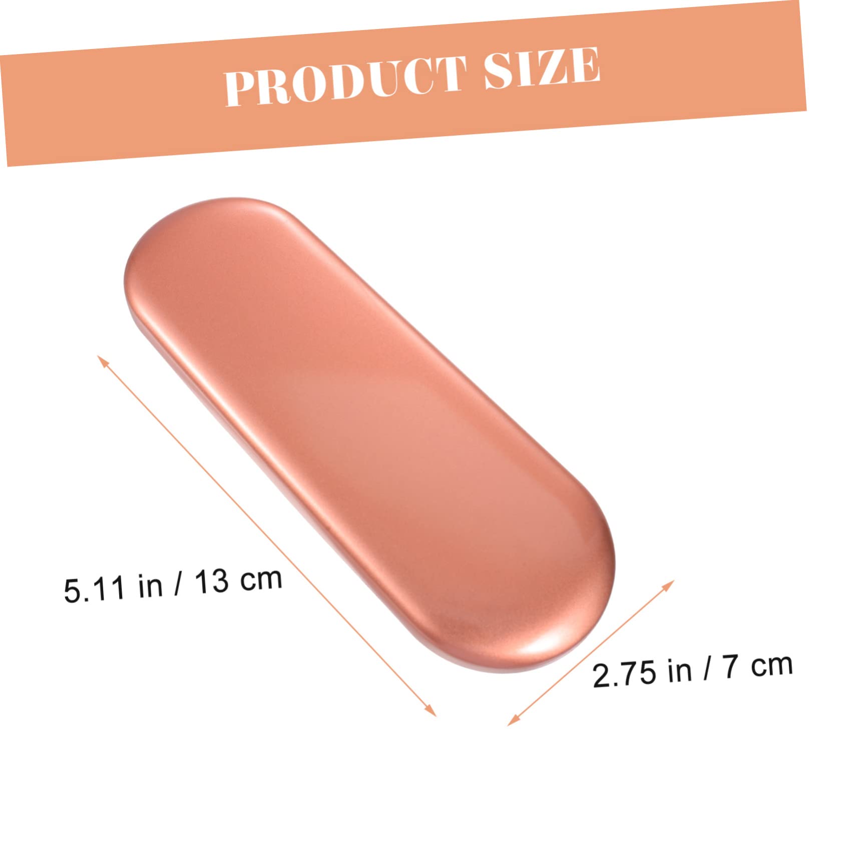 PartyKindom Stainless Steel Portable Case Bad Breath Remover Oral Adults Scraping Tools