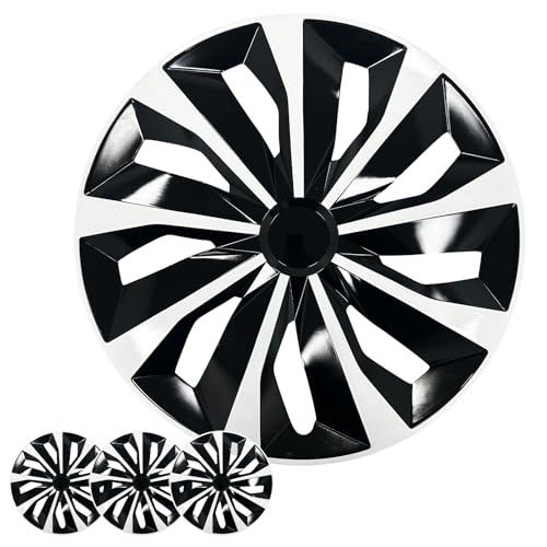 17 inch Hubcaps Set of 4 for Iron Rim, 17 inch Wheel Cover Car Hub Caps Wheel Rim Cover ABS Plastic Replacement Hubcap Accessories for Car