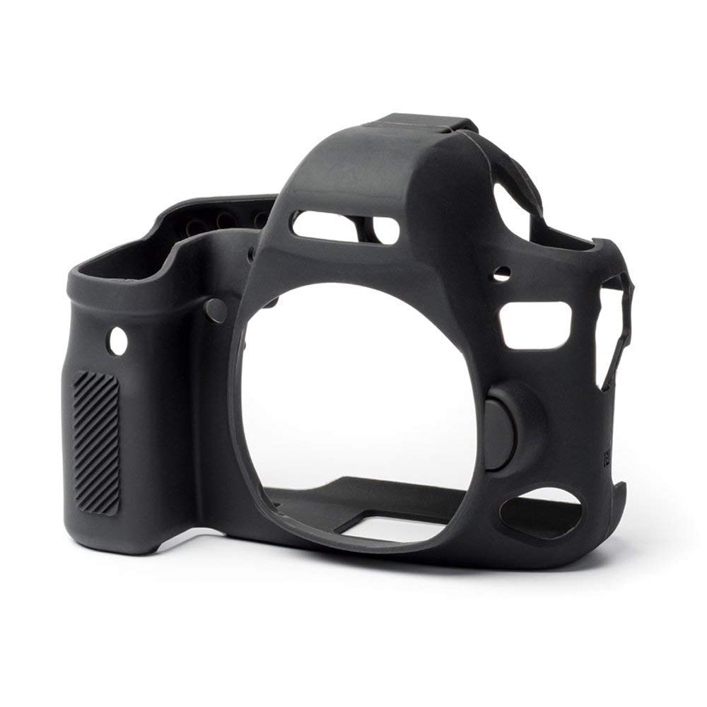 Camera Silicone body Protective Camera Case Cover Compatible with Canon 6D Mark II (Black)-image-28