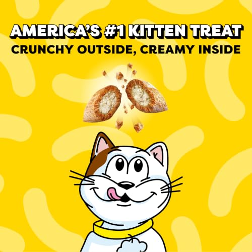 Temptations Kitten Crunchy and Soft Cat Treats, Salmon & Dairy, 6.3oz, 10pk - image 3