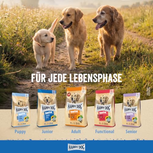 Happy Dog NaturCroq Junior Trockenfutter, 15 kg für Junghunde
