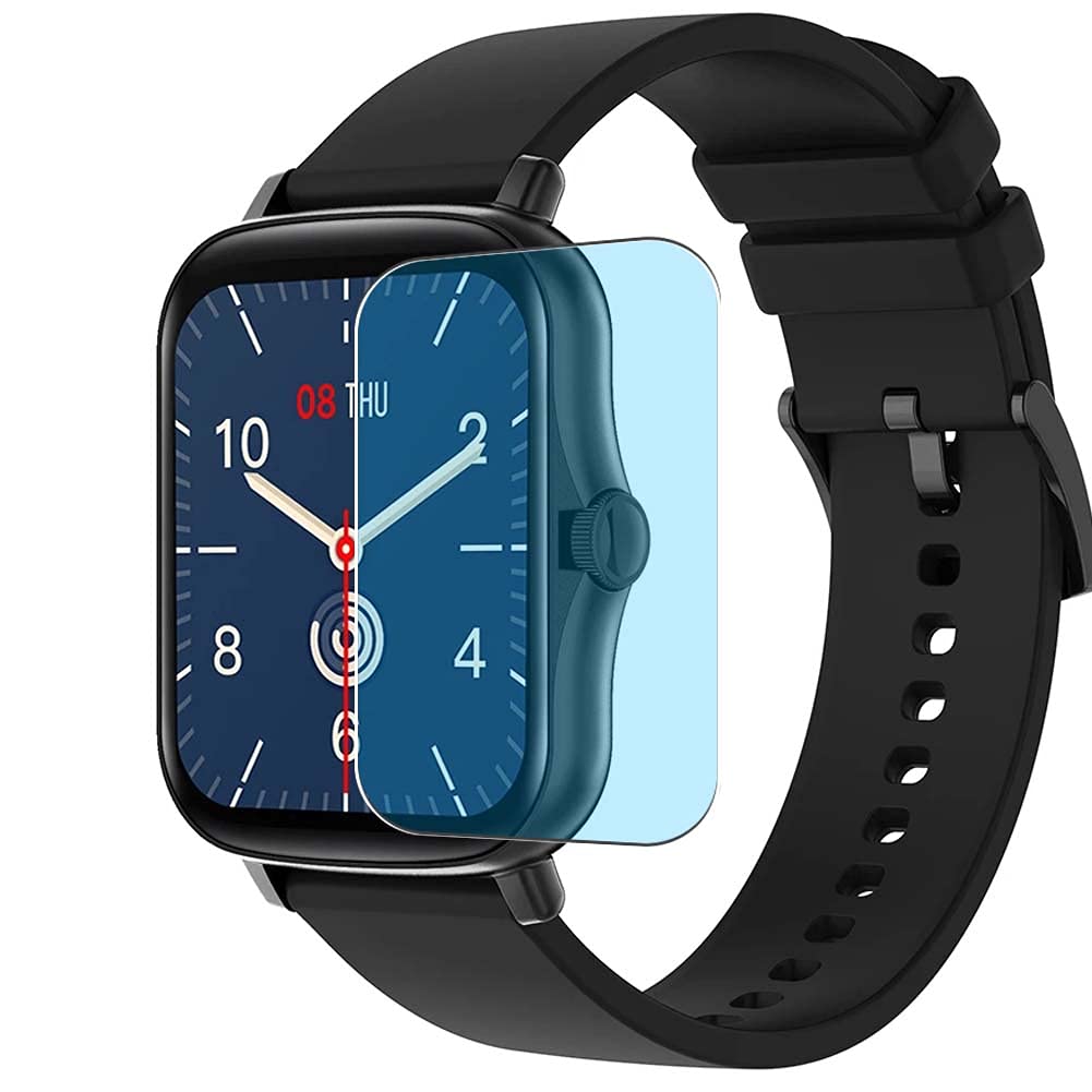 3 Pack Anti Blue Light Screen Protector Film, compatible with SENBONO Y20 1.7" Smart Watch SmartWatch TPU Guard （ Not Tempered Glass Protectors ）