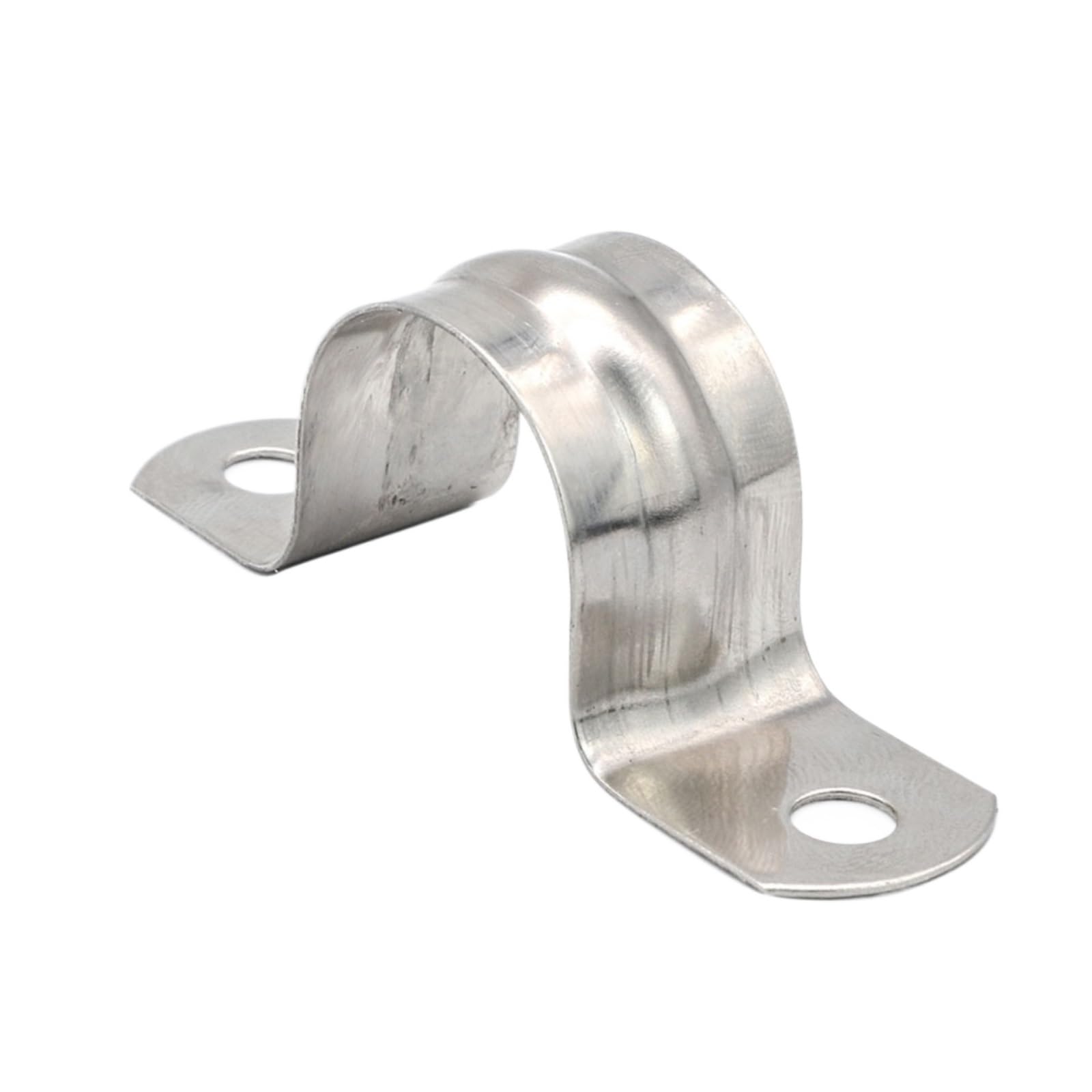 Graiting M10 10Pcs 1/2/5/10Pcs U Shape Pipe Clamps 5-100Mm Stainless Steel Two Hole Strap Conduit Tube Clip Water Plumbing Saddle