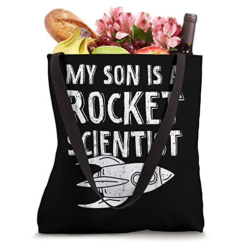 My Son Is A Rocket Scientist - Rocket Aerospace Expert Tote Bag miniatura 4