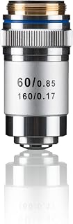 Bresser Mikroskop Objektiv DIN-60x, achromatisch für DIN/RMS Gewinde