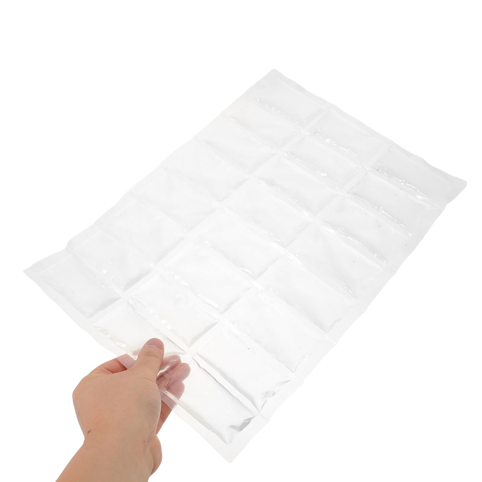YARNOW Borsa Ghiaccio Riutilizzabile Gel a Griglia Flessibile per Conservazione Cibo e Campeggio, per Frutta e Panini