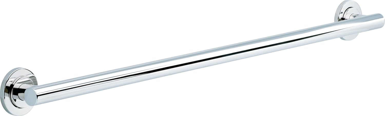 Franklin Brass Voisin (1-Pack) 36' ADA Grab Bar Bright Stainless Steel Bathtub Handle Safety Grip 1-1/4' Diameter Wall Mount Shower Handicap VOI5936-BS 36" x 1-1/4 in Bright Stainless Steel