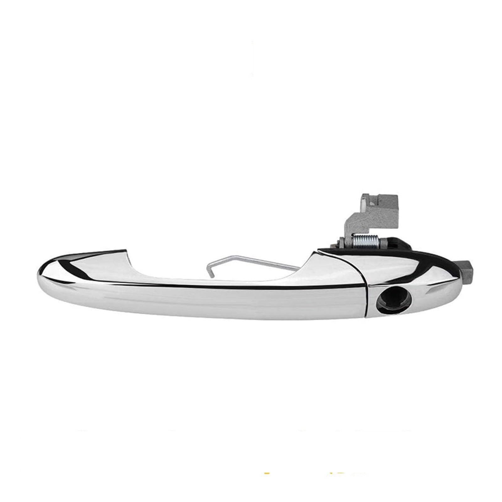 DHDYJSA for Fiat 500 for 500C 2007 2008 2009 2010 2011-2018 Exterior Door Handle Chrome 68069943AC 68069942AC 68069943AB 68069942AB Outer Door Handle(Front left68069943AC)