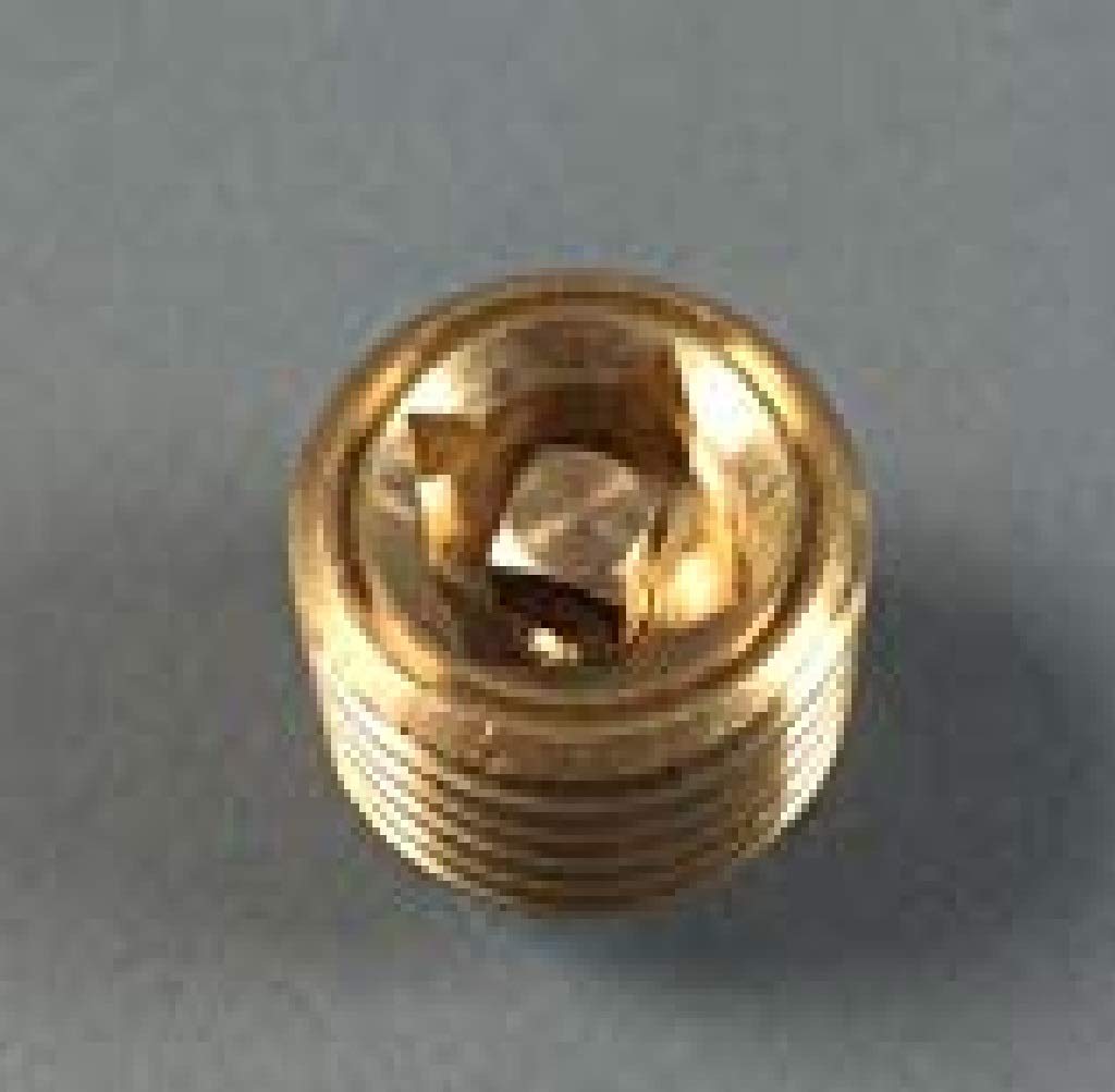 Radiator Air Vent Bleeder Brass 1/2" BSP 18.63mm Diameter Thread