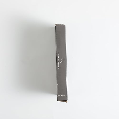 Miniatura 12 de MoKo Lupa con luz, lupa grande de mano 30X, 18 LED, 3 modos, lupa iluminada para niños mayores, lectura, revistas, monedas, joyas, exploración de