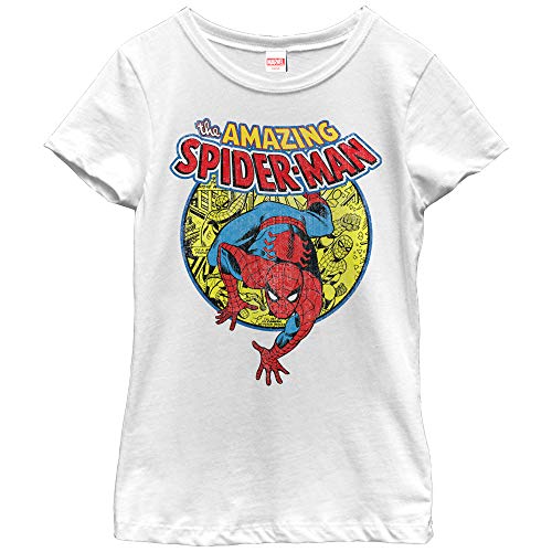 Fifth Sun Marvel Universe Urban Hero Girl's Solid Crew Tee
