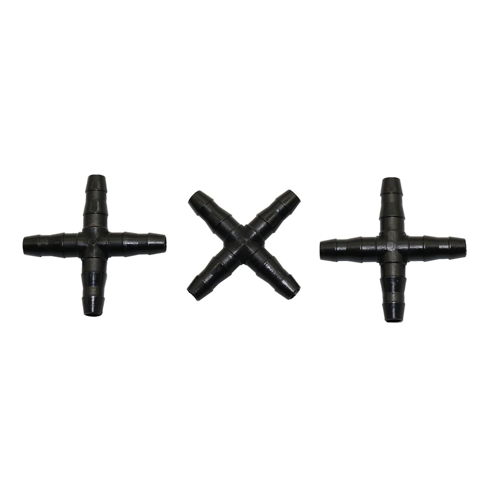 Adaptador de Conector de Manguera Ae para Manguera de Uso General Conector de Manguera de Jardín de 4/7 Mm Riegorícola Distribuidor de Manguera de 4 Vías Conector Rápido de Manguera de Jardín 1000 Pie