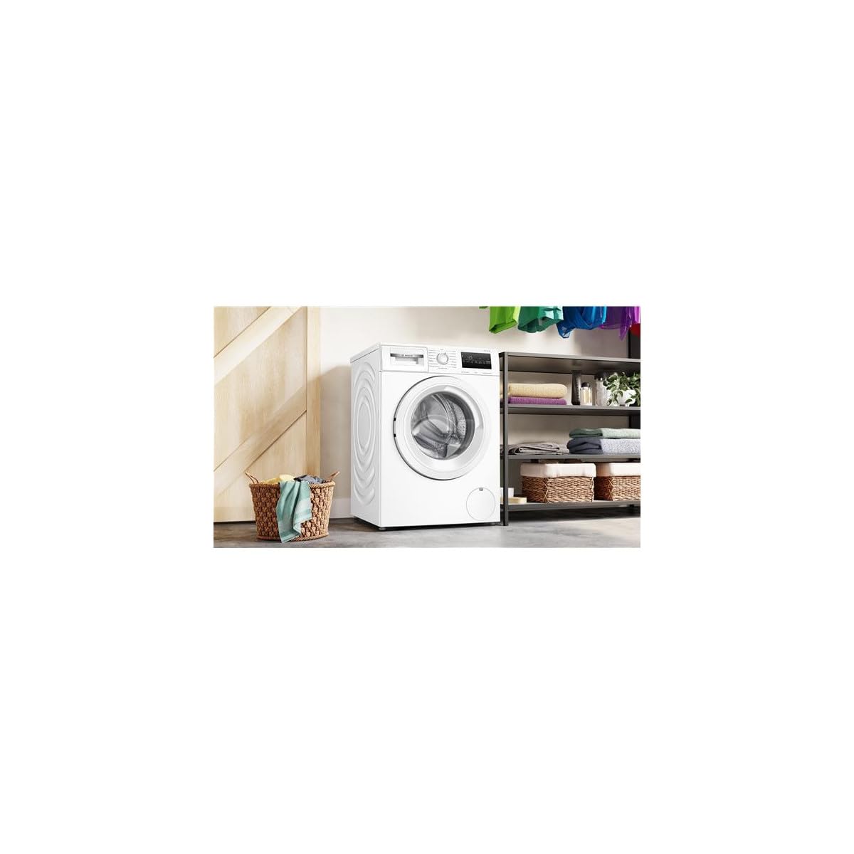 Bosch Série 4 Lave linge hublot 8 kg 1400 trs/min Blanc