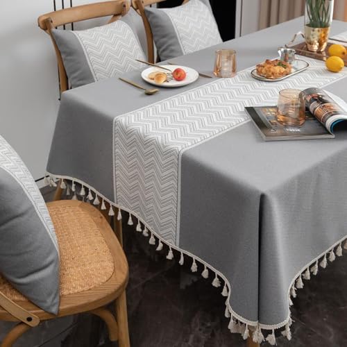 KLUOT �e�b�`�^�b�Z���e�[�u���J�o�[ 140 x 300 cm �Ȗ� �e�[�u���}�b�g �􂦂�L�b�`���_�C�j���O �e�[�u���J�o�[ �H��J�o�[ �ƒ�p �X�ܗp �O���[