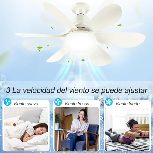 Reviews y listado de Ventilador de techo pequeño - los más vendidos. 3 Imagen adicional