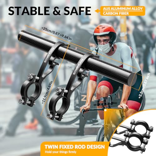 ROCKBROS Bike Handlebar Extender Double Bike Handlebar
