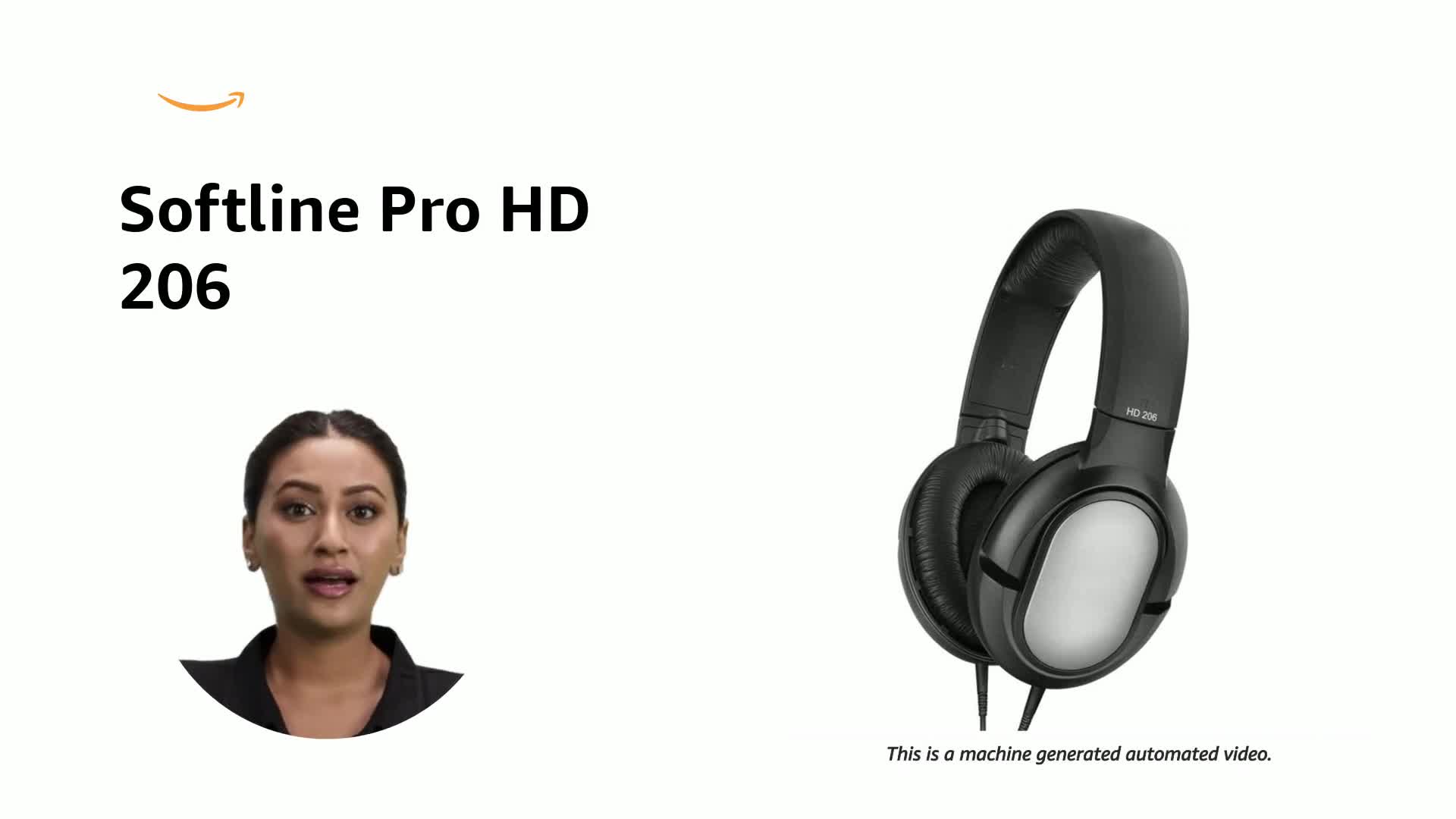Softline Pro HD 206 Wired Over Ear Headphones Without Mic, Good