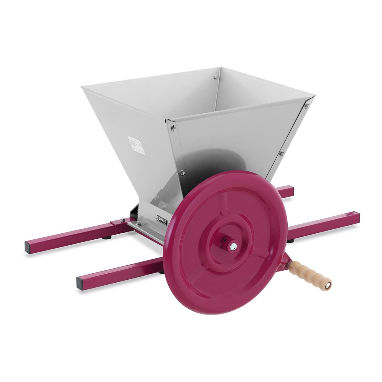 Royal Catering RCWP-27CR Broyeur à Fruit - Manuel - 27 L Broyeur Fruits Broyeur Pommes
