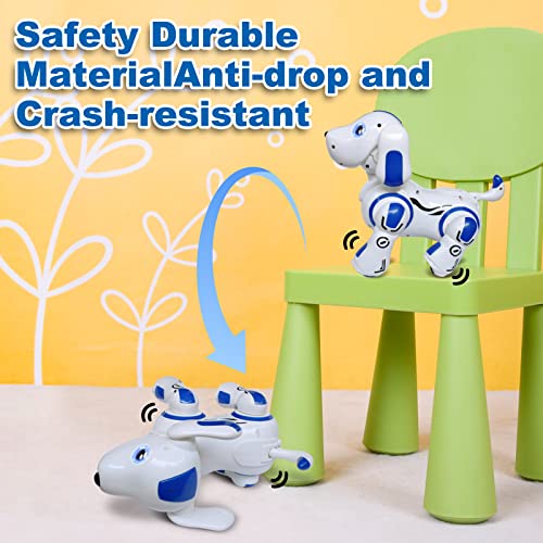 Remote Control Robot Dog, Voice Control Interactive Aibo Robotics Dog Toy, Programmable Music Dance Smart Puppy Pet Birthday Gift For Kids Toddlers Boys Girls Ages 4-9 #TOP5