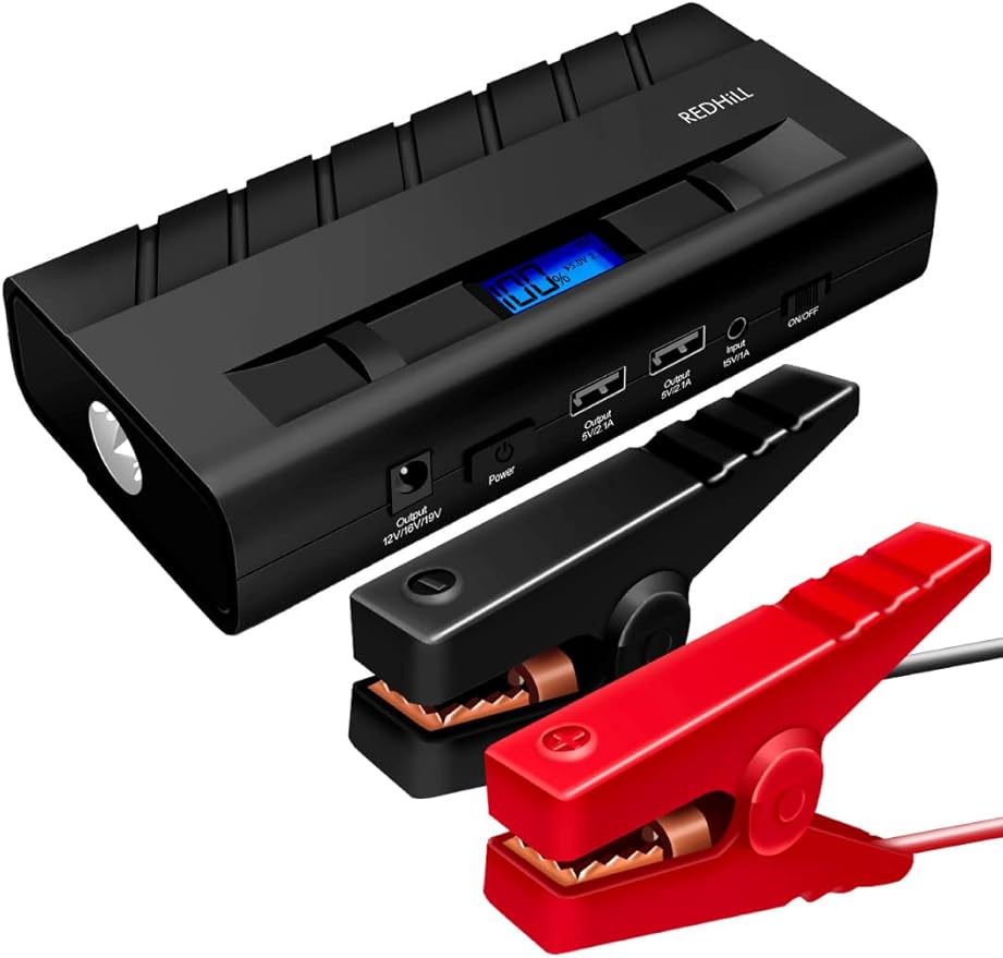 本物の ジャンプスターター 21800mAh LEDライト モバイルバッテリー