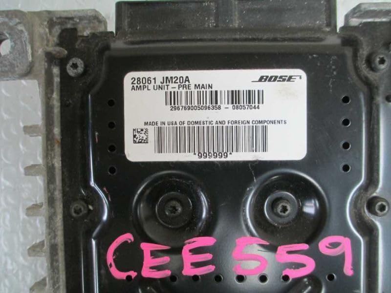 Generic fits Audio Equipment Radio Fits 08-15 fits Nissan Rogue 28061 JM20A 28061JM20A