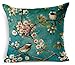 Oil Painting Hundreds of Birds Cotton Linen Throw Pillow Case Cushion Cover Home Sofa Decorative 18 X 18 Inch（3）