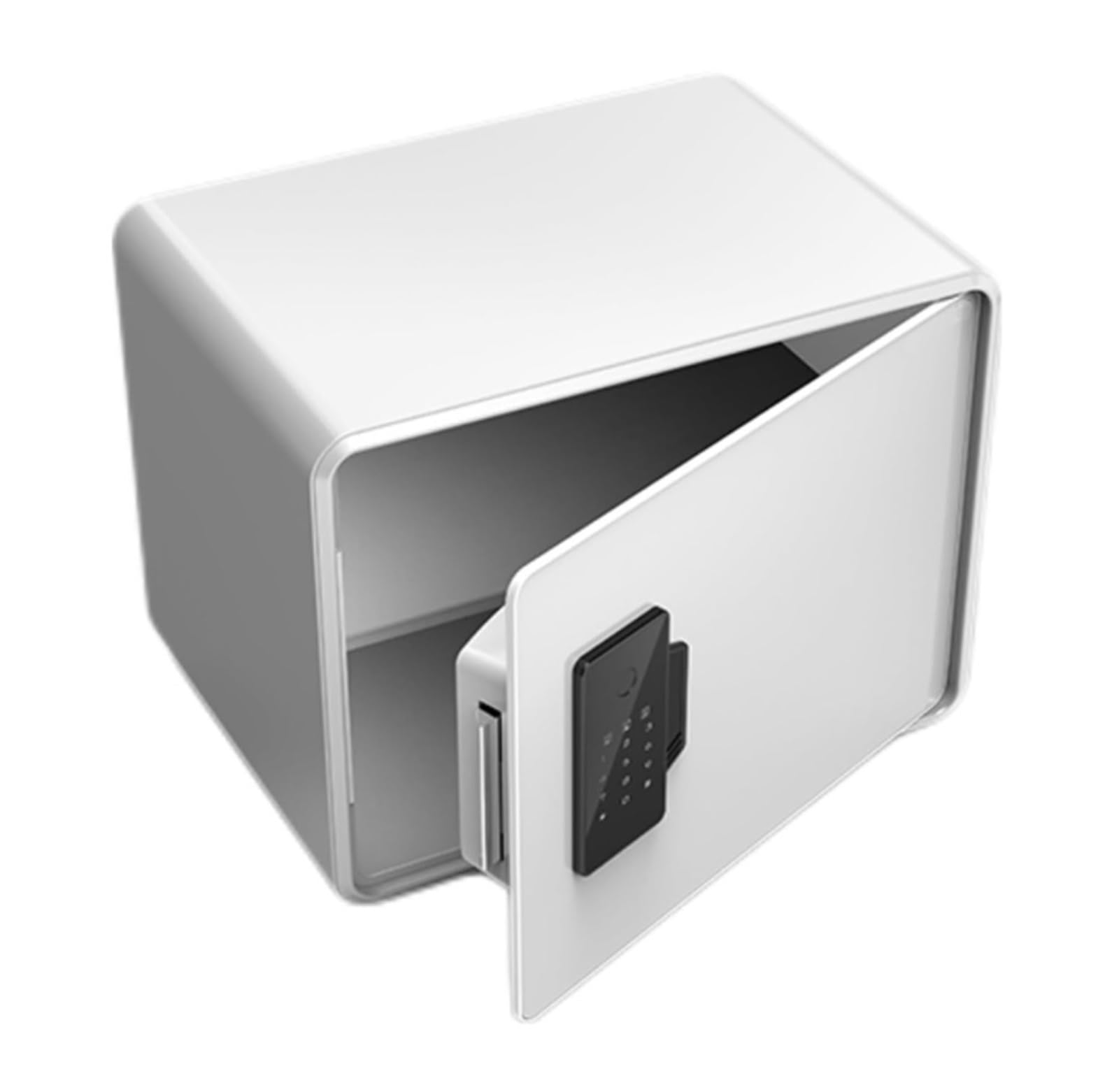 cajas fuertes Caja fuerte for huellas dactilares con pantalla táctil, sistema de alarma pequeño for el hogar, estante extraíble, for documentos de joyería en efectivo grande(Groen)