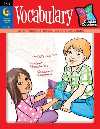 Creative Teaching Press Vocabulary Book 4 Cootie Catchers