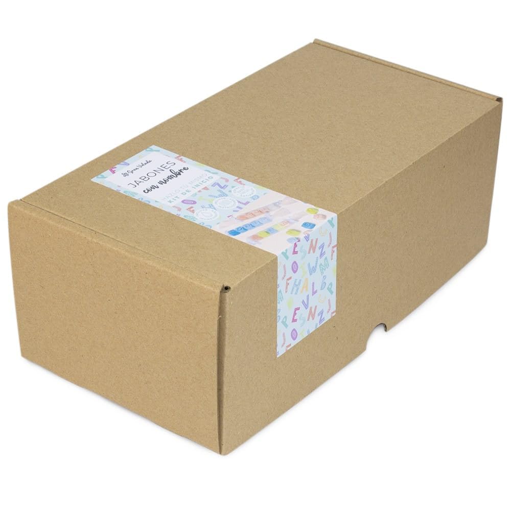 Kit para hacer jabones con nombre | Elabora jabones personalizados fácilmente