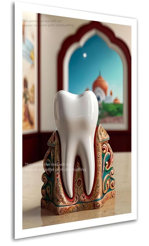 Periodontium art Dental Clinic Poster Artwork StatusRing Dentist Poster without Frame-picture-23