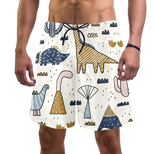 Maillot de bain homme Yuzheng short de plage dinosaure pour vos vacances
