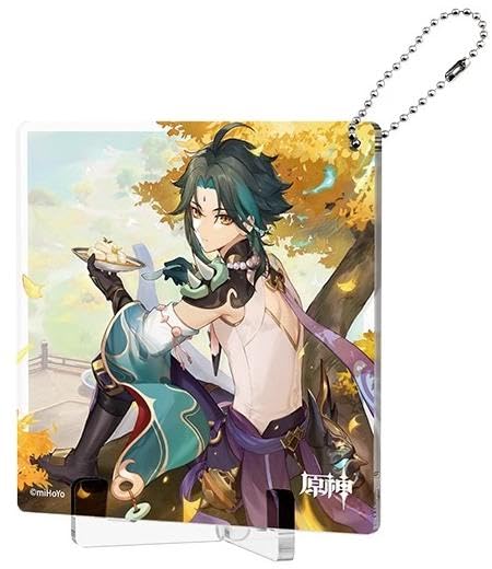 原神 スイパラ アルベド 魈 コースター タグ アクスタ まとめ売り Amazon.co.jp: 原神 公式グッズ 正規品 命定の日 アクリルコースター