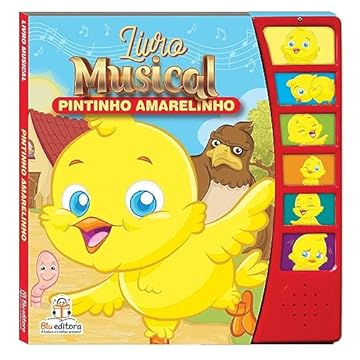 Capa do livro Livro Musical: Pintinho Amarelinho