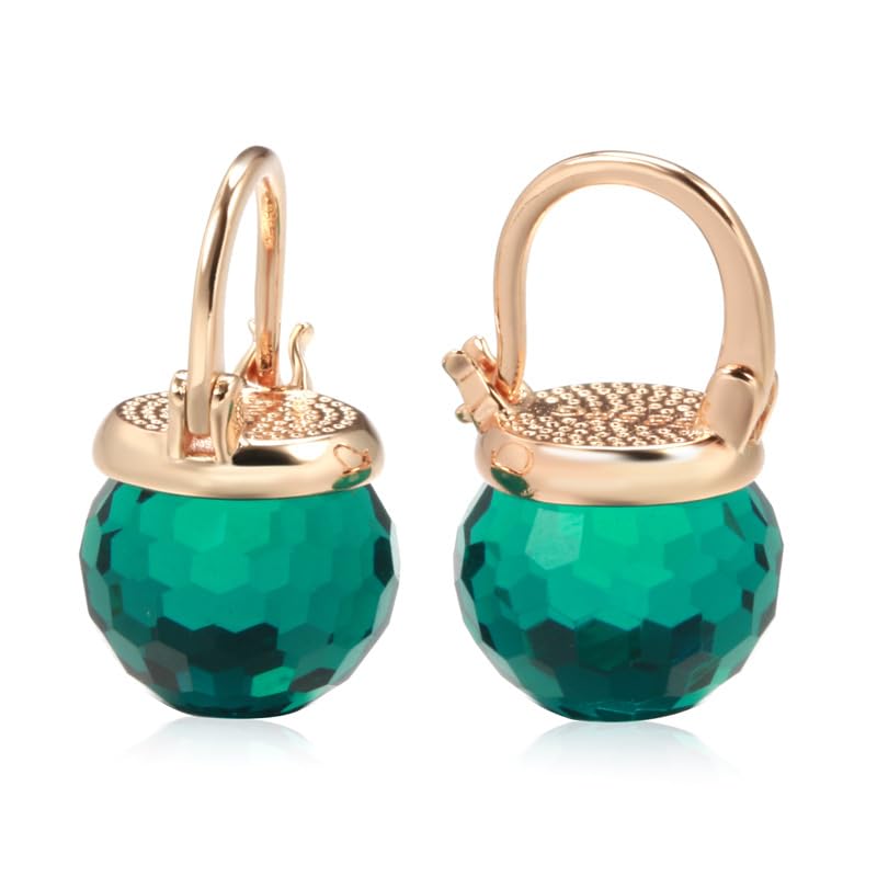 KACHEEG® Retro Ethnic Ball Shape Earrings for Women | Fashion Jewelry | Lightweight Design